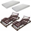 Literie electrique Essenzia Zen Ensemble VITALITE, Classic ressorts 2x80x200 Ressorts