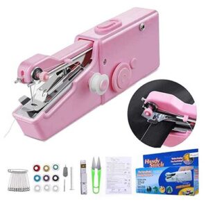 Machine à coudre Petite mini manuelle 10PCS-rose