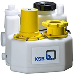 KSB Station de relevage 60L Mini-Compacta U1060D 0,93 KW - Poste Simple Eau chargée jusqu'à 25 m3/h triphasé 380V