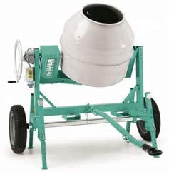 Bétonnière éléctrique tractable cuve 345 litres 1,4 kW IMER