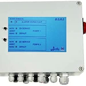 Jetly 474199 Coffret de gestion - deux pompes de relevage BSR2 mono 4/6,3A