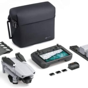 DJI Mavic Air 2 Fly More Combo (avec Smart Controller) – Drone avec vidéo 4K Ultra HD, photo 48 mégapixels, capteur CMOS ½", autonomie de 34 min, ActiveTrack 3.0, cardan trois axes – Gris