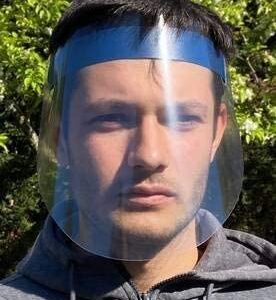 Visière de Protection Transparente- Fabrication française - Lot de 500