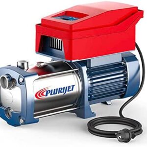 Pedrollo Surpresseur TS2PLURIJET4130M - Pompe a Eau 1,5 KW Auto-amorçante Horizontale jusqu'à 5 m3/h monophasé 220V