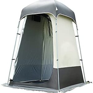 Portable Camping Douche Tente À Langer En Plein Air De Luxe Unique Toilette Modèle Changer De Vêtements De Pêche Baignade Baignoire Couverture De Bain Tente De Bain 2021/7/15 (Taille: 140x140x220cm)