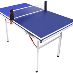 Petite Table De Ping-Pong, Mini Table De Ping-Pong Maison/Bureau, Jeux Interactifs Parent-Enfant pour Fête De Famille, 137x76x76cm