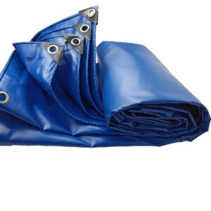 IAOHUO Couverture Imperméable Résistante De Feuille De Bâche De Bâche De Feuille De Bâche Avec Des Oeillets for Des Meubles De Jardin, Bahut, Trampoline, Bois, Voiture, Camping Ou Jardinage