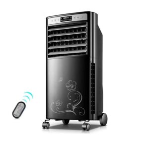 Ventilateur de climatisation chaud + froid - Mute Chauffage/Refroidissement AC - Petit climatiseur de réfrigération à télécommande avec réservoir d'eau 5L