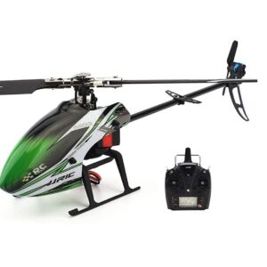UJIKHSD Hélicoptère RC À Moteur sans Balais À Six Canaux Drone sans Hélice À Hélice Unique 3D / 6G Multifonctionnel RC Avion De Voltige Modèle D'aviation Jouet Volant Électrique sans Fil