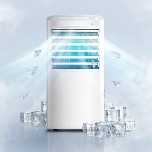 GFSDGF Refaporatifs refroidisseurs Ventilateur climatisation Ventilateur réfrigération Ventilateur de Refroidissement électrique Unique climatiseur Maison Silencieux Eau Mobile Eau
