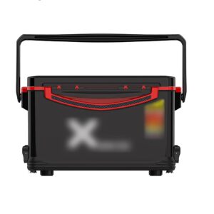 Seau de pêche Boîte de pêche épaissie boîte à poissons avec boîtes d'appâts poignée en plastique et métal soulevant pied multifonction multifonction Portable Pêche de pêche 32L Seau d'Eau de Pêche Por