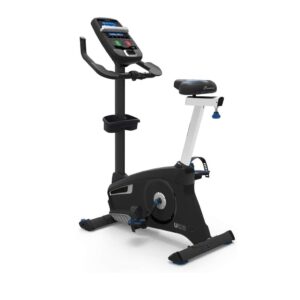 Nautilus-U628- Vélo d'appartement ergomètre connecté, Cardio, 29 programmes d'entraînement, Applications Sportives pour Smartphone, Poids Max utilisateur 148Kg