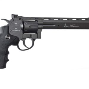 Dan Wesson RÉPLIQUE Airsoft 0,5 Joules Revolver Black Low Power 8 Pouces 0.5 Joules (Vente Interdite aux de Moins de 18 Ans)