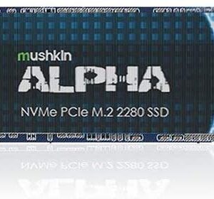 Mushkin Alpha - 8TB PCIe Gen3 x4 NVMe 1.3 - M.2 (2280) Interne Solid State Drive (SSD) - 3D QLC - (MKNSSDAL8TB-D8)