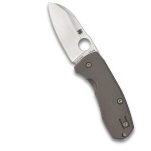 SPYDERCO Couteau Techno 2, Mixte Adulte, Gris, 15 cm