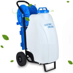 Thole PulvéRisateur Multifonctionnel Haute Pression PulvéRisateur éLectrique Haute Puissance Outil De Jardinage Agricole 45l 0.65mpa 1.8-2.8l / Min