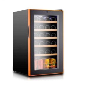 Portable Réfrigérateur Réfrigérateur de refroidisseur de boissons, contrôle de la température de mémoire numérique, compresseur sans givre intégré ou sans givre avec porte vitrée pour bière de soda