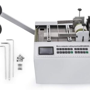 WYZXR Coupe-Tube de Tube thermorétractable YS-100, Machine de découpe de Coupe-Tube Tube PVC Width100MM, Coupe-Tube Automatique Coupe-Tube PVC pour Tube thermorétractable en PVC