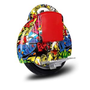 Helmets Monoroue électrique Mixte Adulte, Moteur De 500 W, Endurance De 30 Km, Charge De 150 Kg, Pneus Antidérapants De 14 Pouces, avec Roues Auxiliaires D'aviation