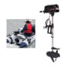 60V 10HP Moteur Hors-Bord électrique 2200W Moteur Qualité Supérieure pour Bateau de pêche ou Bateau Gonflable
