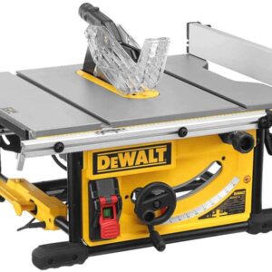 DEWALT - Scie à Table 250 mm avec Piètement - DWE7492-QS - Scie sur Table Filaire 2000 W - Idéale pour Coupe Transversale ou Refente de Pièces de Grandes Tailles - Largeur de Délignage 610 mm