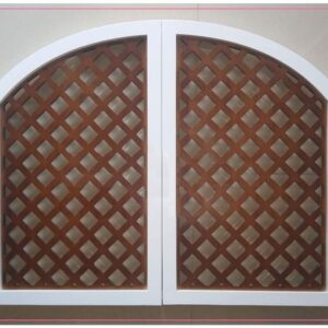 BGSFF Portes battantes Les Portes de café épaississent la Porte de Salon de Porte de Bar en Bois Massif, Les décorations d'intérieur de partition de Patio de Cuisine, 20 Tailles