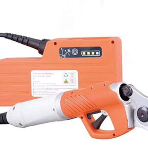 NFY Sécateur électrique Professionnel Sécateur électrique de 45 mm avec Sac à Dos, Ciseaux de Jardin d'arbres fruitiers 450W 36V 4400mah Li-BatterySécateur électrique verger