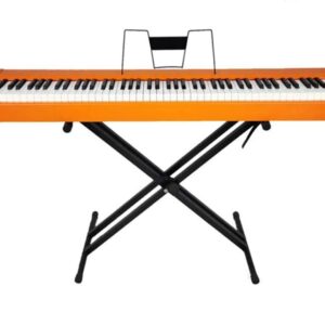 MYRCLMY 88 Touche Electronic Organe Piano Portable Piano Heavy Hight Hight Piano Électrique Instruments De Musique avec Casque, Haut-Parleurs Intégrés, Alimentation, 6 Réglages Vocaux