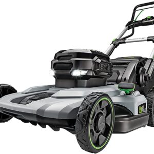 Tondeuse à gazon rechargeable de batterie de lithium 56V, avec batterie 7,5Ah et chargeur rapide, tondeuse à gazon, adaptée aux jardins, cours et fermes