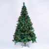 Barm Arbre de Noël Artificiel de qualité supérieure décoré de Pommes de pin et de Baies Rouges, Arbre de 10 Pieds 283Branches charnière en épicéa comme Sapin en métal Support-Vert 10 pi (300 cm)