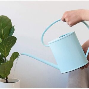 Macro Jardin Bouilloire Arrosoir Pot Jardinage Pot d'arrosage du ménage pour arrosoir Fleurs et Fleurs (Couleur: Bleu, Taille: 14x16x21cm)