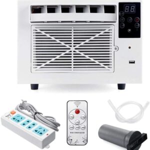 MAZ 1100W Portable Climatiseur Mural Fenêtre Boîte Réfrigérée de Refroidissement de Chaleur Ventilateur Télécommande Intérieur Climatisation