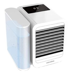 Ventilateurs de climatisation, Appartement climatisé, sans échappement ventilateur tubulaire / climatisation ventilateur portable mini ventilateur, humidification de refroidissement Nettoyage trois da