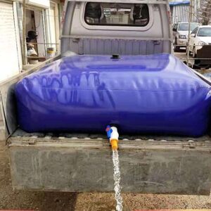 GDMING Transport en Voiture Grande Conteneur d'eau en PVC, Portable Extérieur Jardinage Sac De Stockage d'eau pour Urgence Eau D'incendie Réservoir d'eau, Personnalisable
