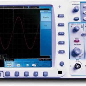 SDS8302 Oscilloscope numérique 2 canaux et 300 MHz, la mémoire profonde de stockage numérique 2.5GS / s Oscilloscope
