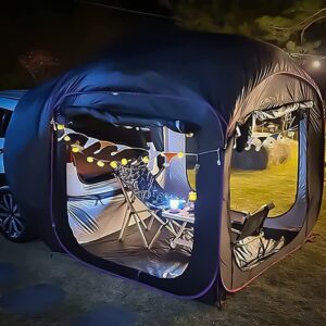 FHB Tente de Camionnette Étanche, Tente de Hayon SUV à L'extérieur des Tentes de Camping, Tentes de Camion Faciles à Installer pour Le Camping, la Randonnée et la Pêche