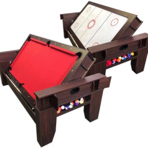 grafica ma.ro srl Billard AMERICAIN 7FT Snooker Rouge Billardhockey + Hockey DE Table ET ACCESSOIR