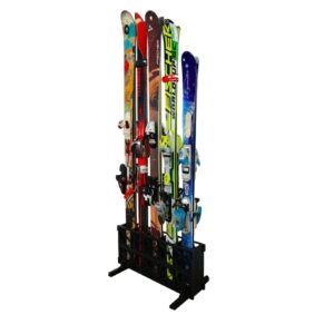 StoreYourBoard Porte-Skis, Porte-Skis autoportant 5 Paires, (Skis Standard)