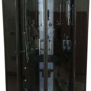 CABINE DE DOUCHE HYDROMASSANTE 90 x 90 cm SPA BAIN CHROMETHERAPIE HYDROMASSAGE NOUVELLES garanti 2 ans LIVRAISON RAPIDE mod. Toronto