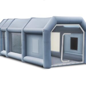 VEVOR Cabine de peinture gonflable avec 2 ventilateurs