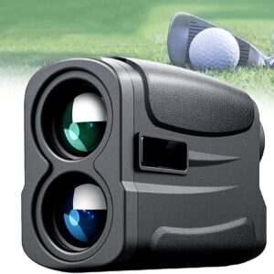 EnweMahi 1500M Télémètre Golf Professionnel Télémètre Laser Chasse Grossissement 6X /Chargement USB/6 Modes avec Compensation Balistique Golf/Stockage Mémoire Jumelles,1200