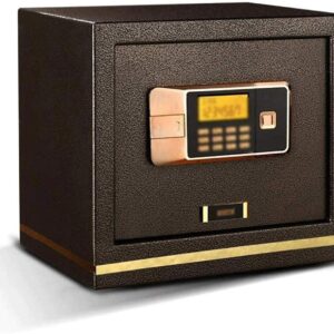 WSMLA Sécurité numérique électronique Safe Lock Box solide construction en acier - Coffre-fort Coffre de sécurité for la maison, d'affaires ou Voyage
