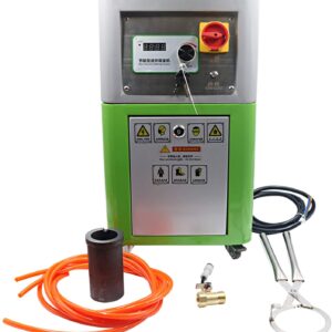 WANGYONGQI Four De Fonderie en Métal Commercial De 3Kg, Four De Fusion À Haute Température De 1800 Degrés, pour Extraction Métallurgique Et Fusion
