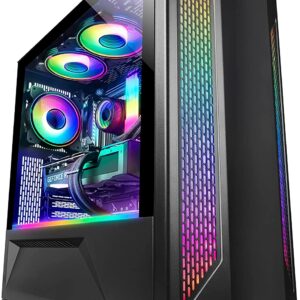Vibox VII-37 PC Gamer SG-Series - 6-Core Ryzen Processeur - Nvidia RTX 3070 Ti 8Go Carte Graphique - 32Go RAM - 1To NVMe M.2 SSD - Windows 10 - WiFi