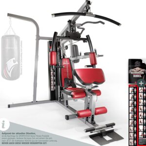 Sportstech Station de Musculation Multifonction Premium 45en1 HGX100/HGX200, Appareil Musculation Variantes d'entraînement. Home-Gym Multifonction, Station de Fitness, Construction Robuste