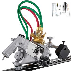 WYZXR Machine de découpe de gaz HK-93-2 Épaisseur de Coupe de la Machine de découpe de Piste de 5 à 100 mm Torche de Coupe de Piste 110 V avec Piste Droite pour Couper des tuyaux métalliques