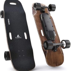 Elwing Boards - Skateboard Électrique Modulable - Powerkit Nimbus - Moteur Simple ou Double - Batterie Standard ou Longue Durée - IP65 Étanche Eau et Poussière - Conçu en France