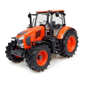 Universal Hobbies- Tracteur Kubota M7 171 Version Etats Unis Echelle 1/32 Orange Véhicule Miniature M7-171 USA, UH4926