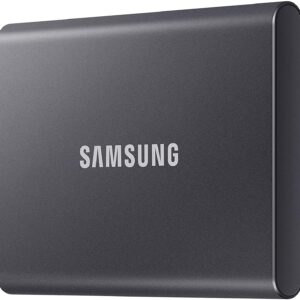 Samsung T7 MU-PC500T/WW | Disque SSD externe portable 500Go - USB 3.2 - Sécurisation par mot de passe - 1050 Mo/s
